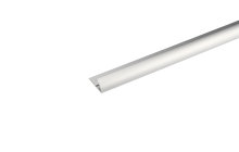 Skarvlist till golvmattor Alu 12 x 34 mm - 0,9 m